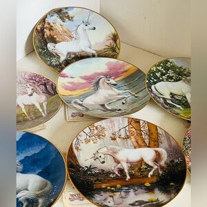 9 Princeton Gallery Vintage Plates